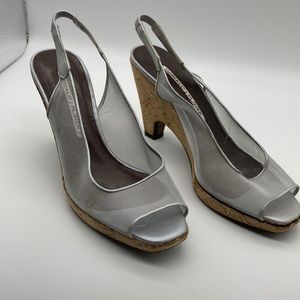 Donald Pliner Mesh Wedges